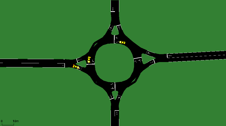 Autonomous Vehicles at Intersections (Deep Q-Learning)